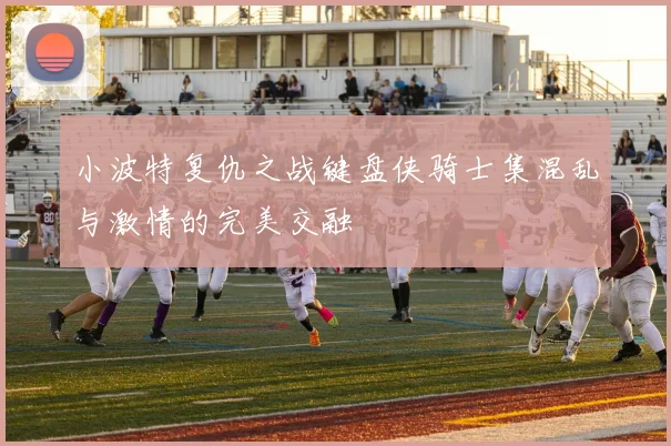 小波特复仇之战键盘侠骑士集混乱与激情的完美交融